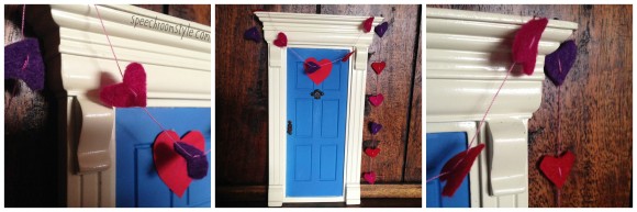 Valentines Fairy complete garland Collage